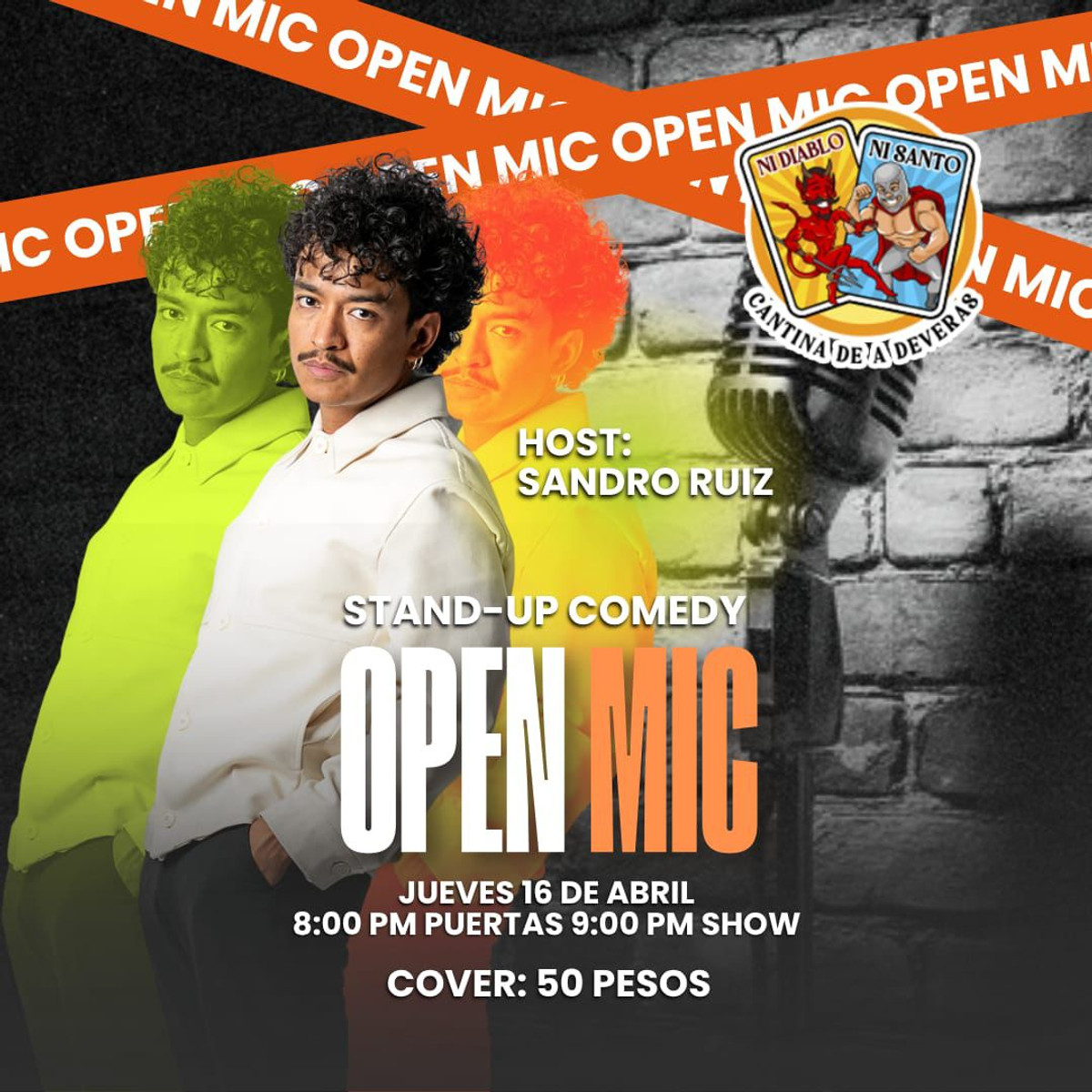 Open Mic con Sandro Ruiz